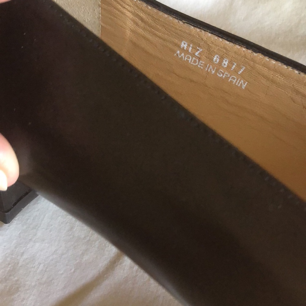 Black Ralph Lauren all leather, leather soles, NEW - Picture 2 of 5
